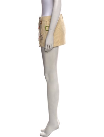 Lirika Matoshi Crystal Embellishments Mini Skirt