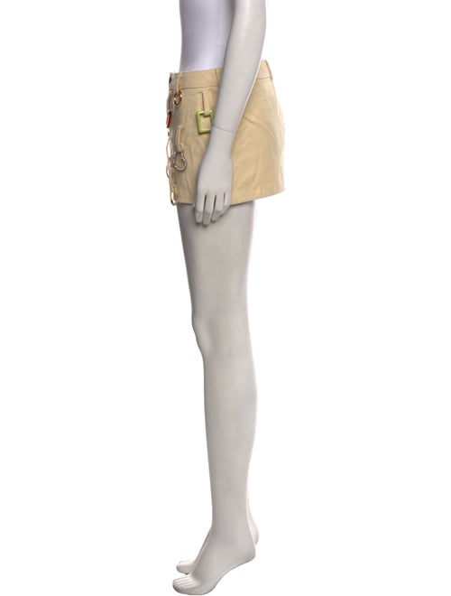 Lirika Matoshi Crystal Embellishments Mini Skirt