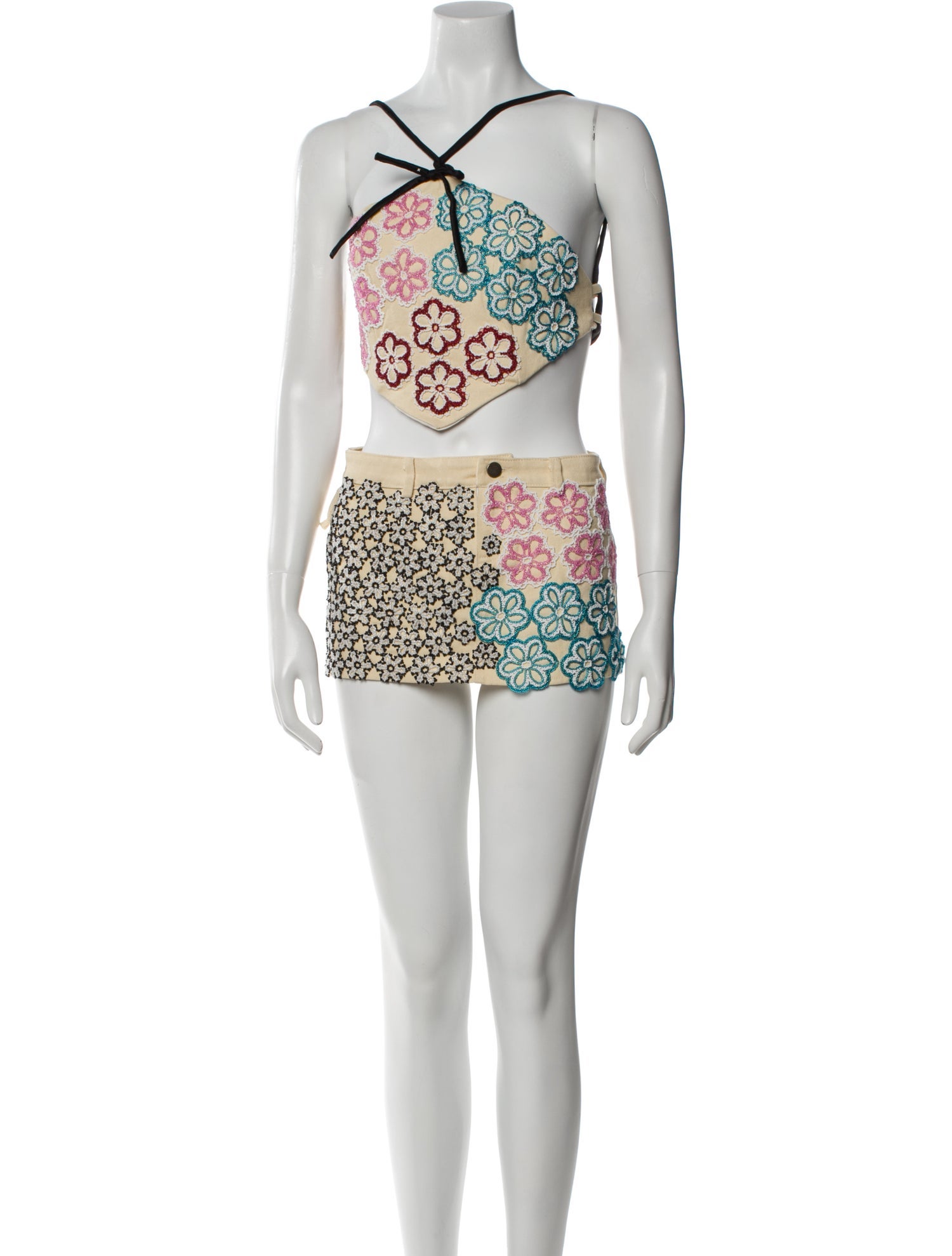 Lirika Matoshi Patterned Beaded Accents Set