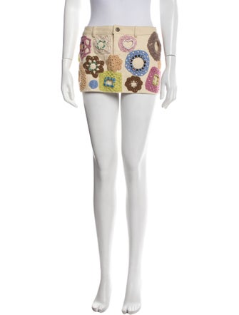 Lirika Matoshi Patterned Mini Skirt