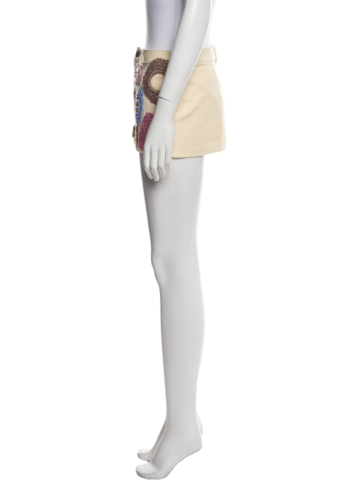 Lirika Matoshi Patterned Mini Skirt