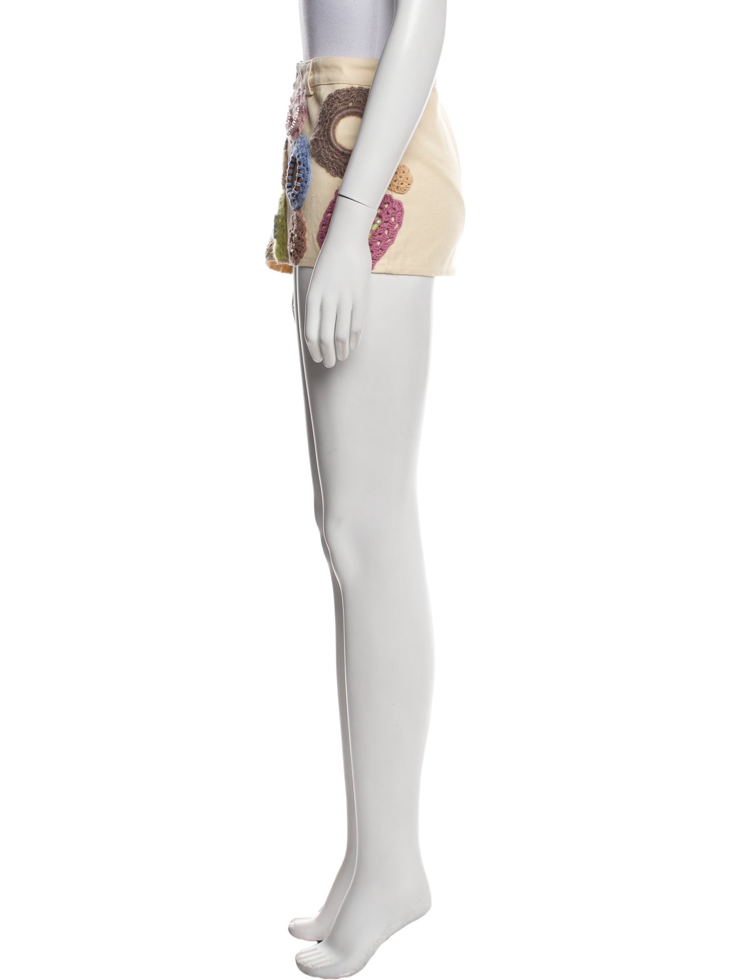 Lirika Matoshi Patterned Mini Skirt