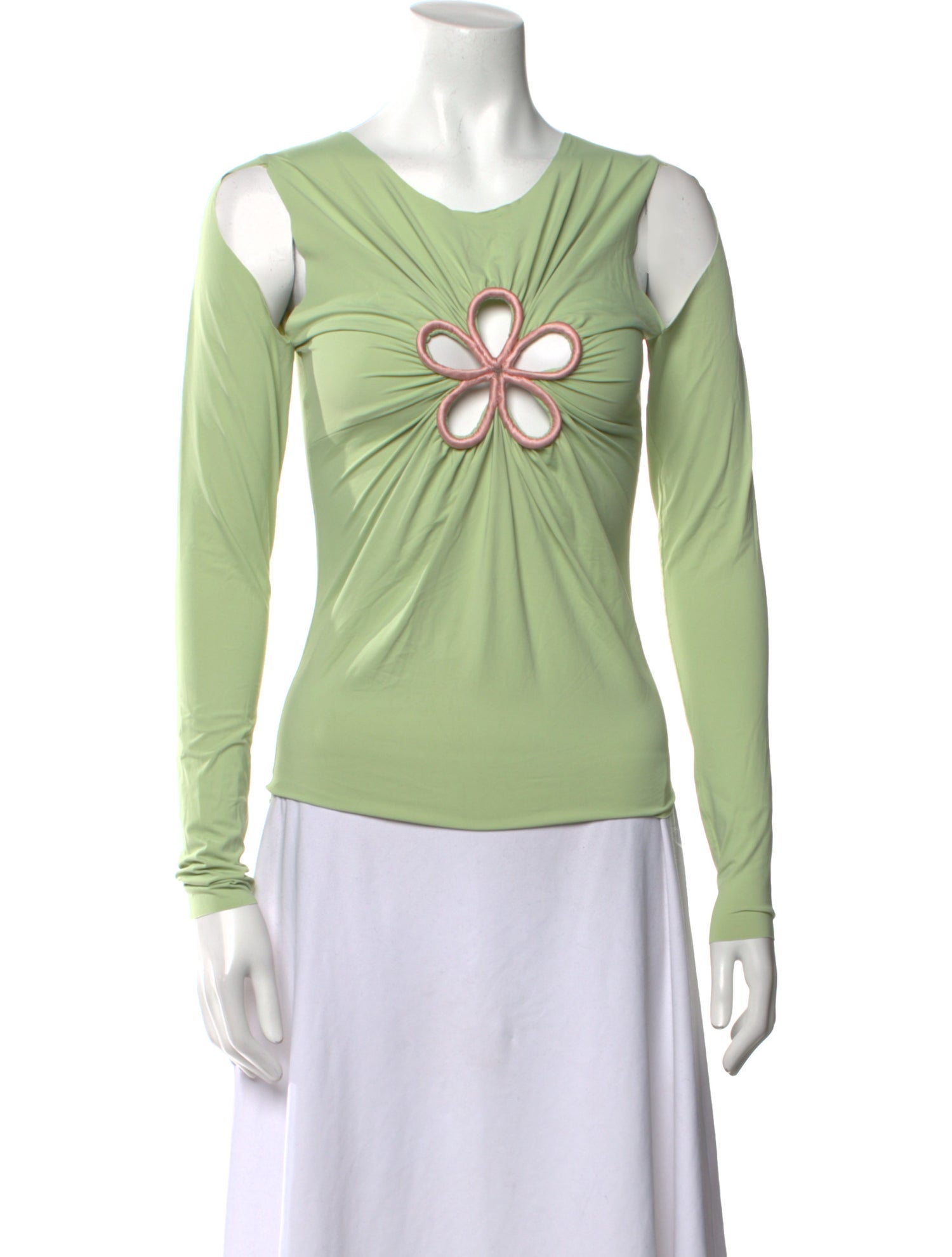 Lirika Matoshi Crew Neck Long Sleeve Top w/ Tags