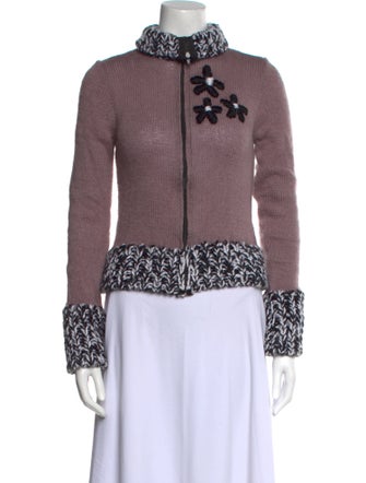 Lirika Matoshi Printed Mock Neck Sweater