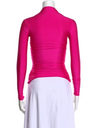 Lirika Matoshi Square Neckline Long Sleeve Crop Top