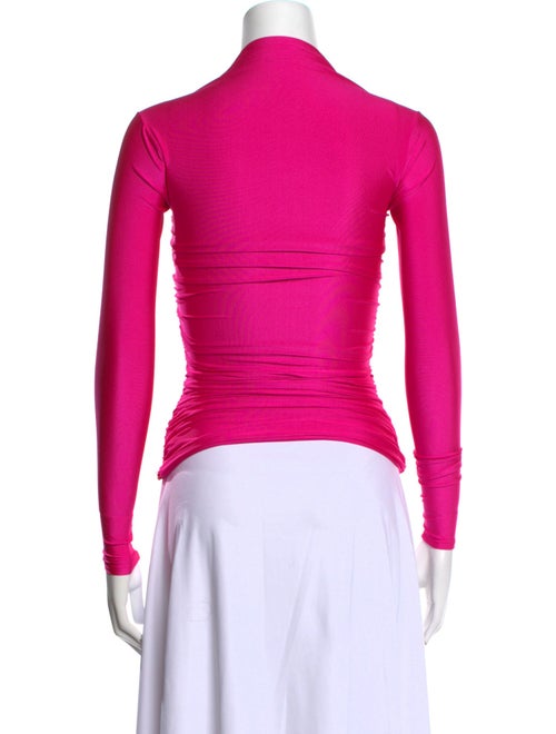 Lirika Matoshi Square Neckline Long Sleeve Crop Top