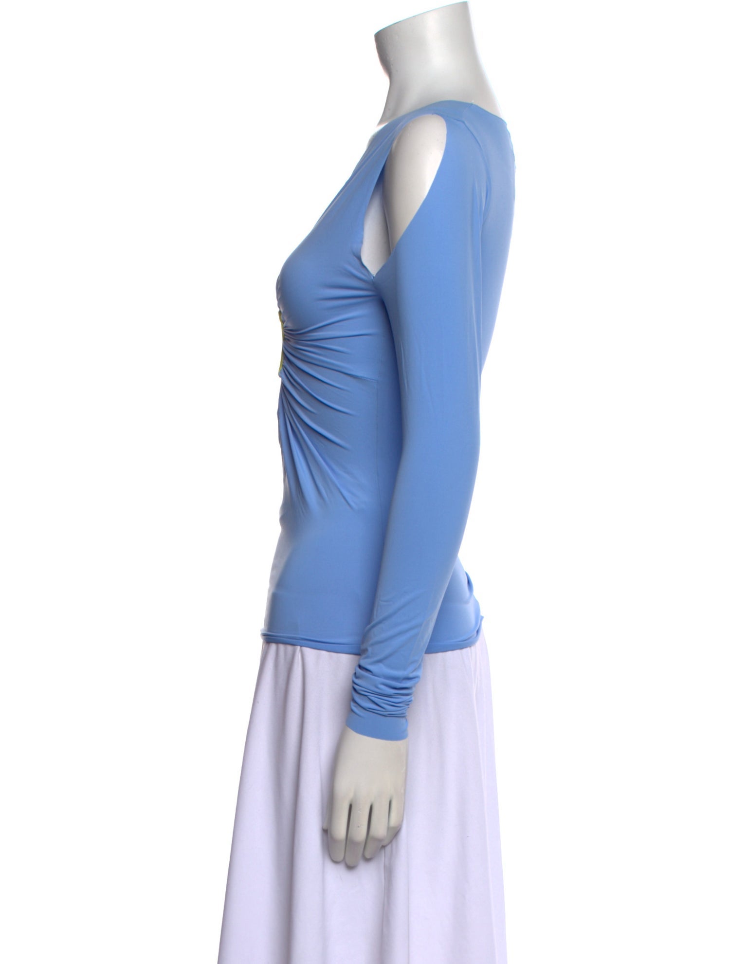 Lirika Matoshi V-Neck Long Sleeve Top