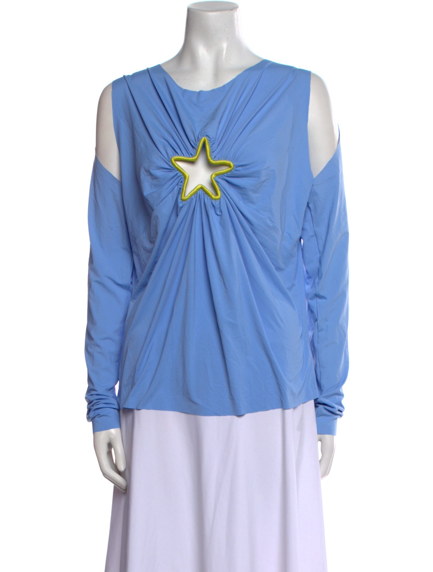 Lirika Matoshi Cowl Neck Long Sleeve Blouse