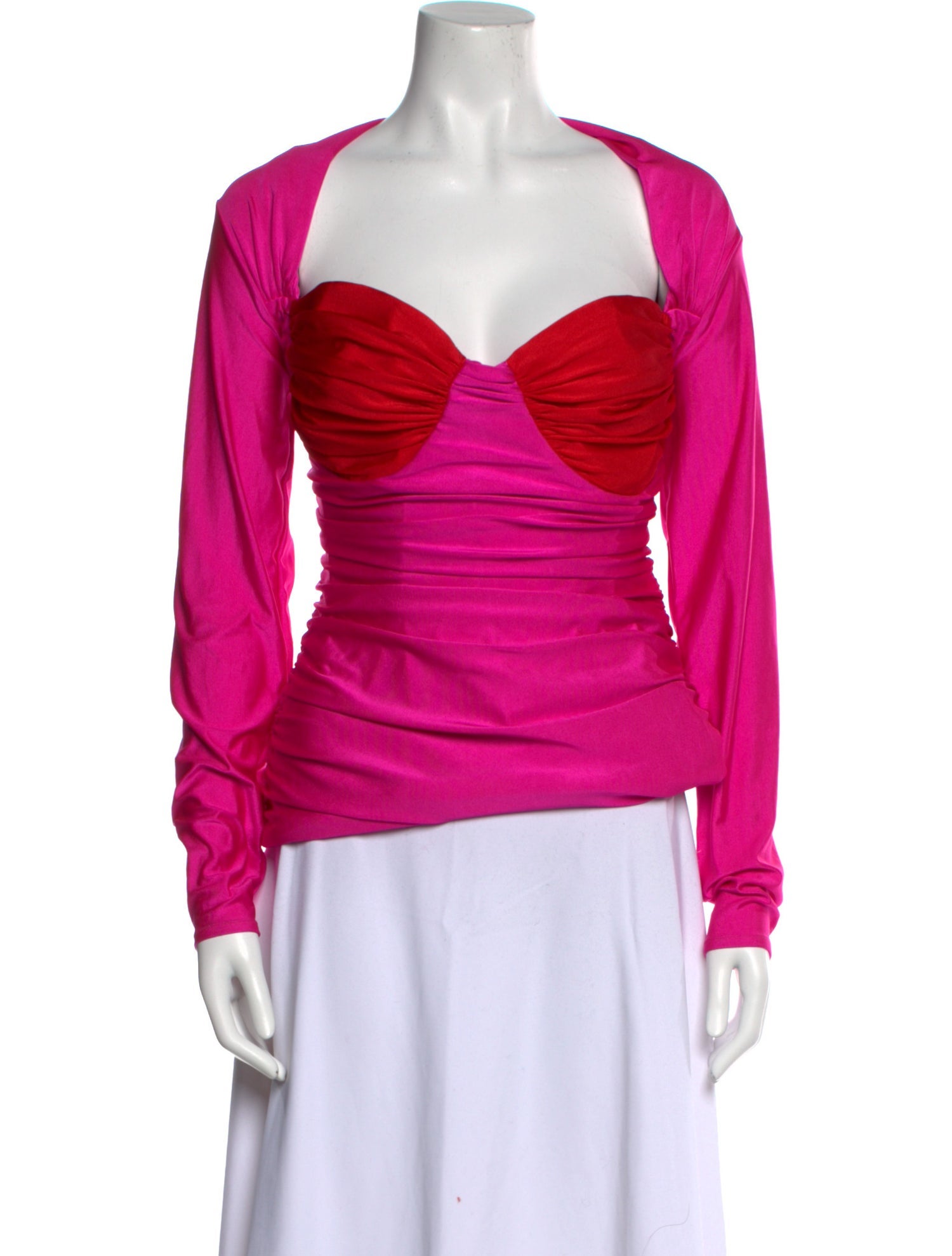 Lirika Matoshi Square Neckline Long Sleeve Blouse w/ Tags