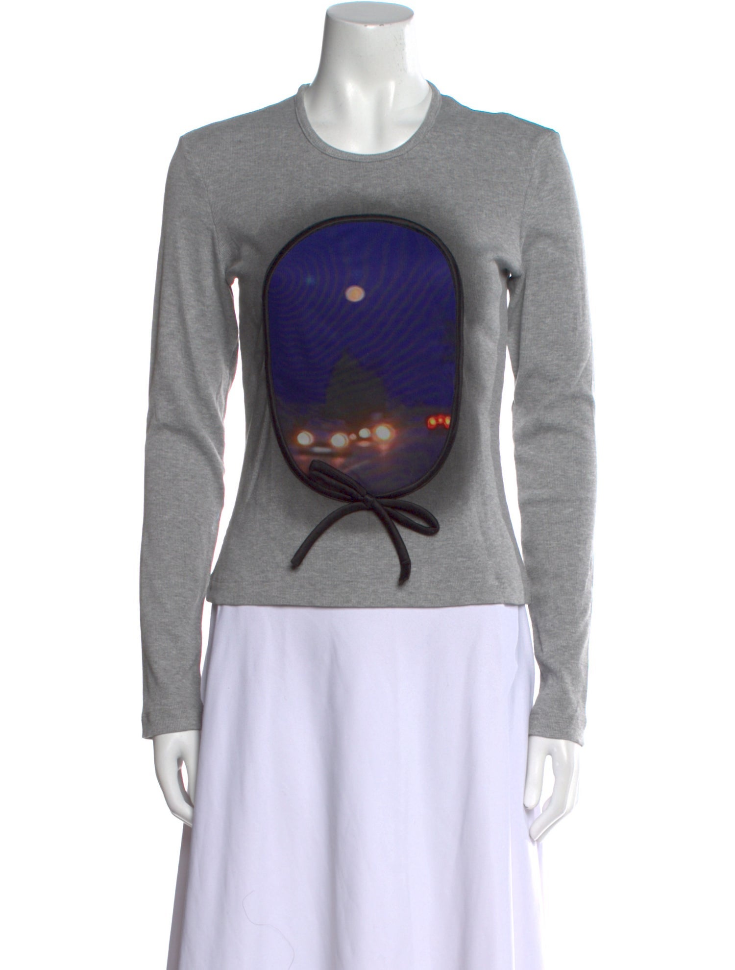 Lirika Matoshi Graphic Print Crew Neck Top