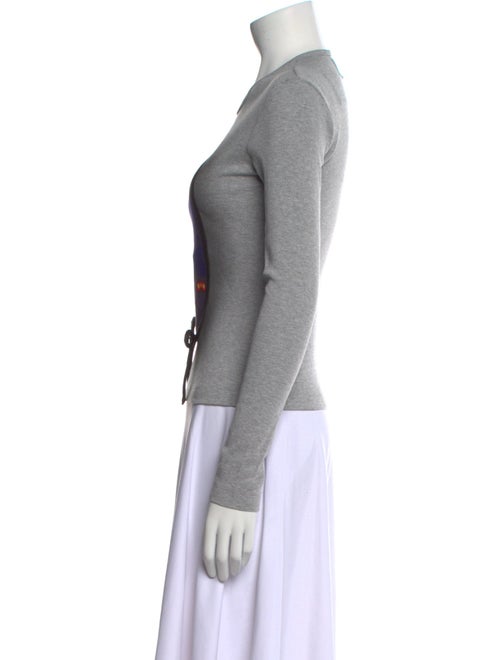 Lirika Matoshi Graphic Print Crew Neck Crop Top