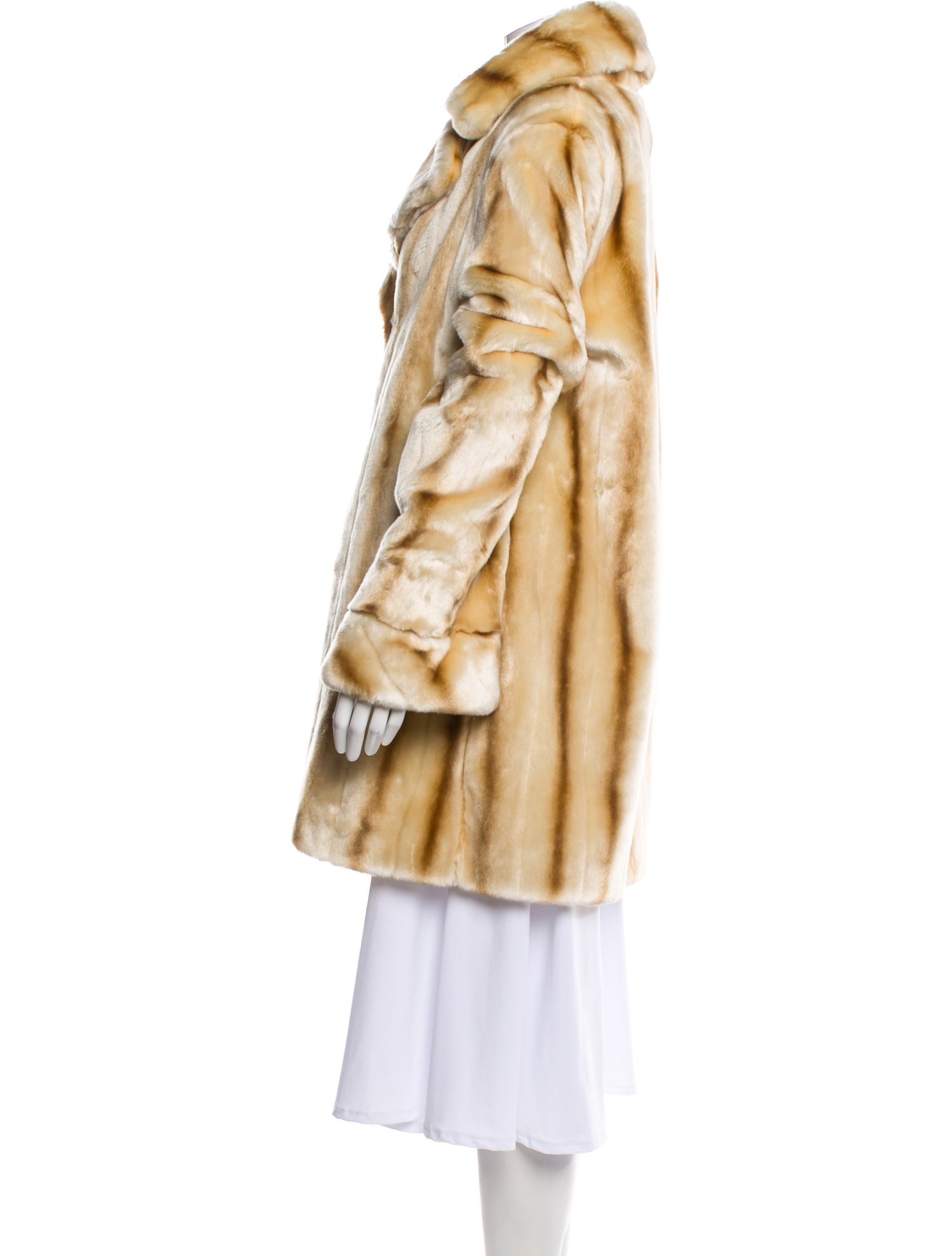 Pamela McCoy Faux Fur Faux Fur Coat