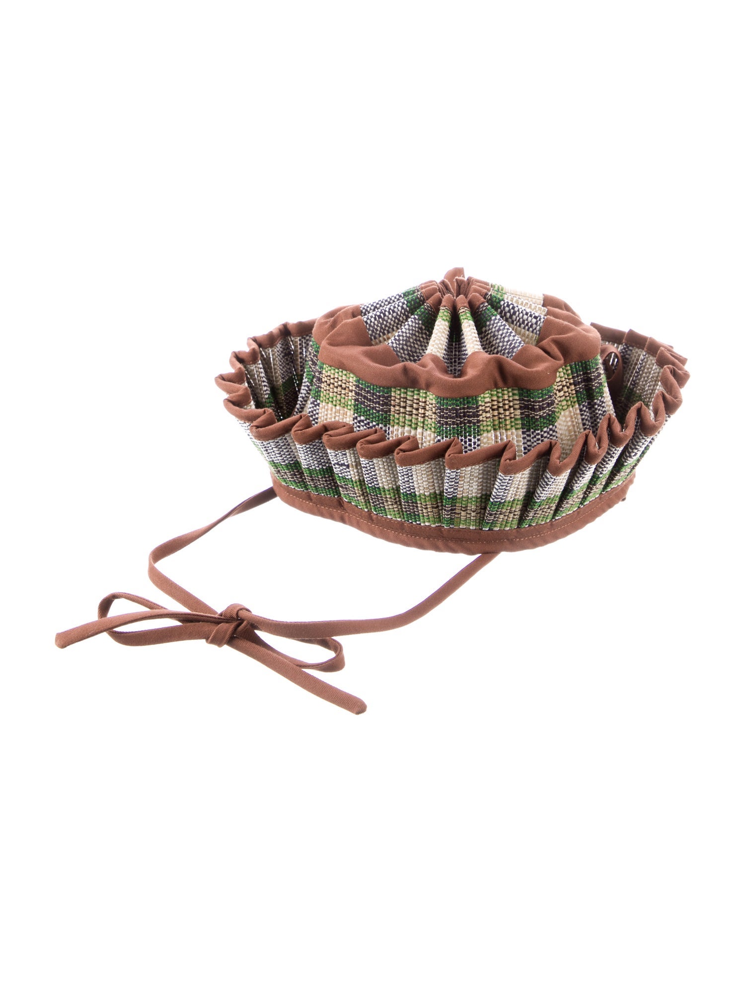 Lorna Murray Pattern Pleated Bucket Hat