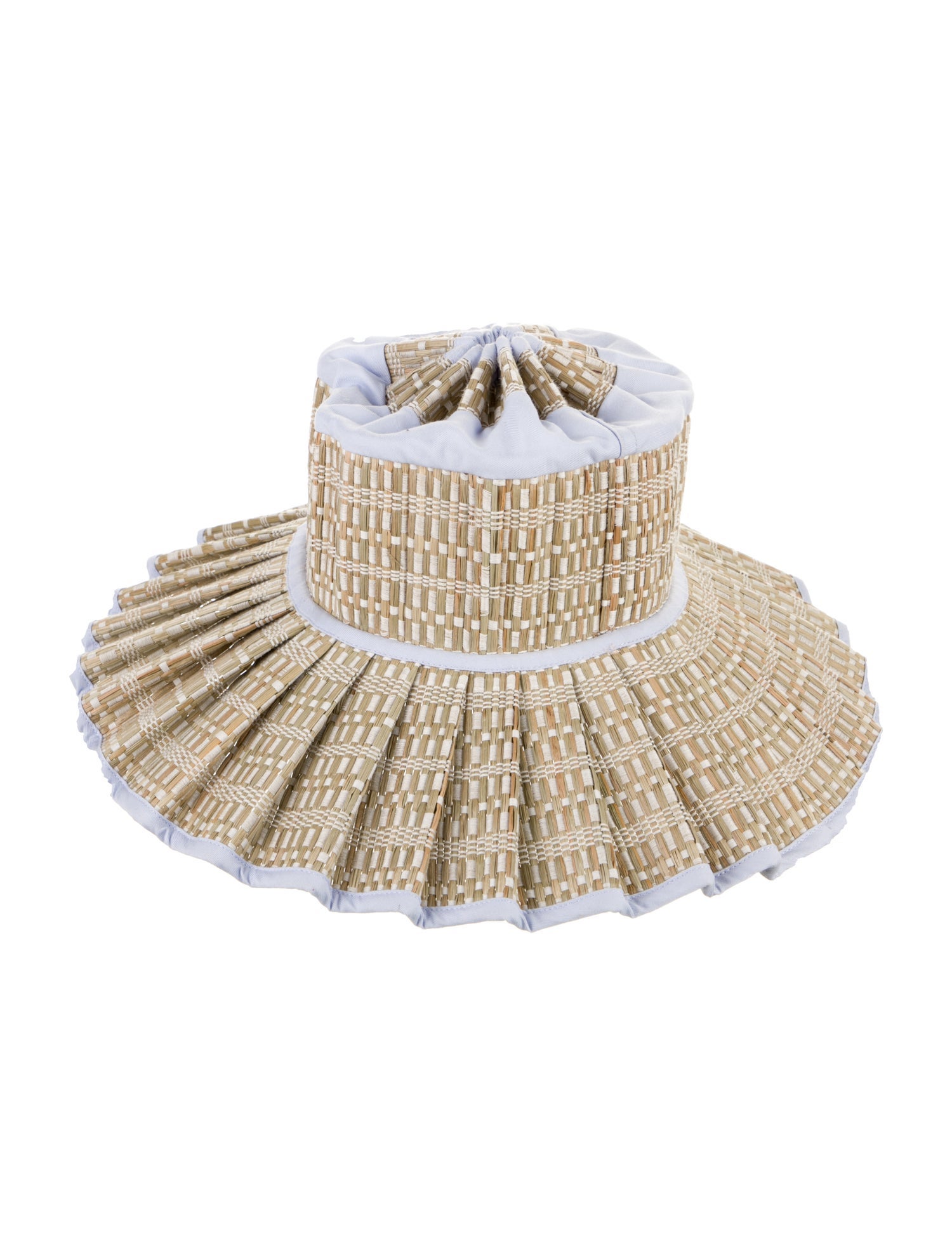 Lorna Murray Pleated Wide Brim Hat