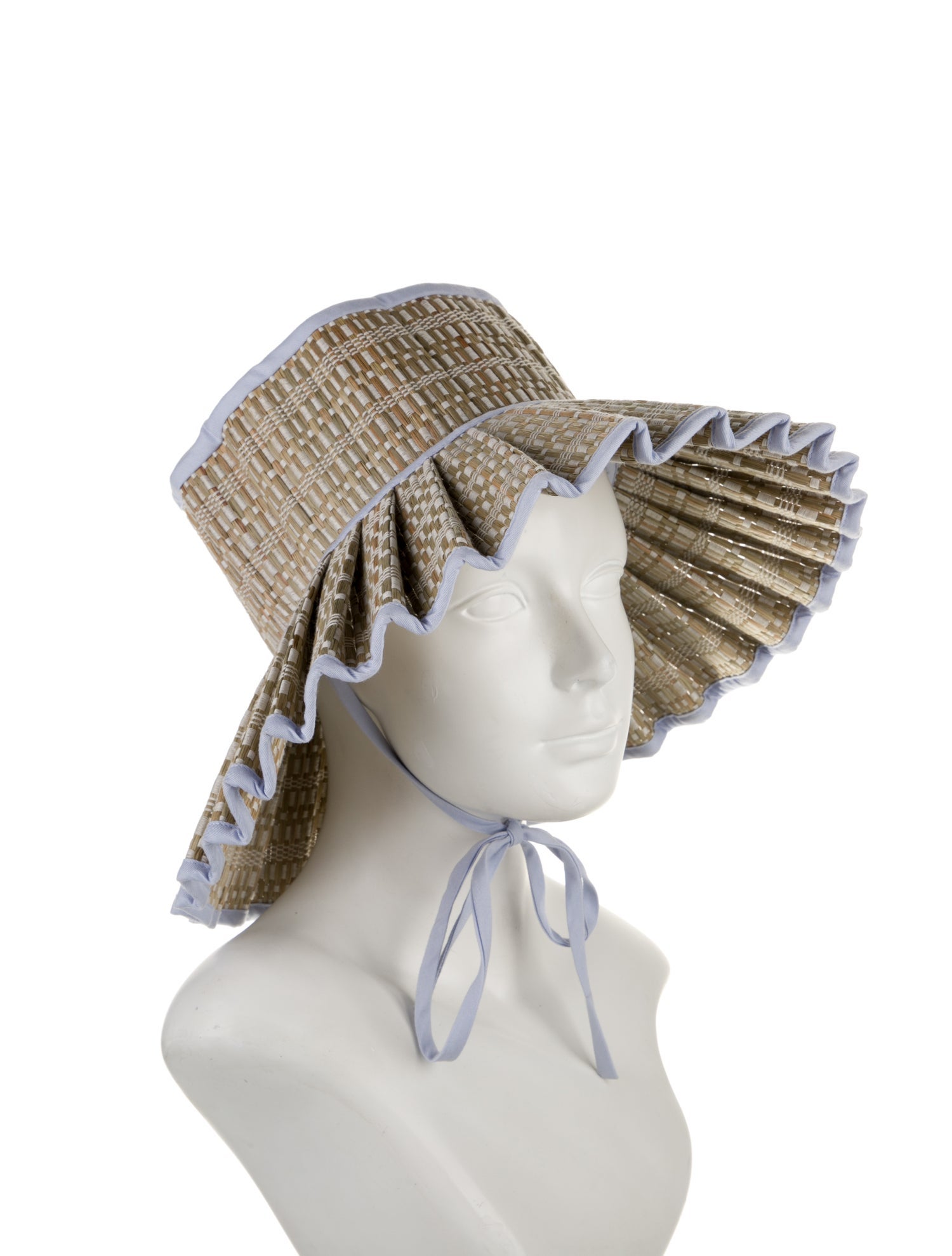 Lorna Murray Pleated Wide Brim Hat
