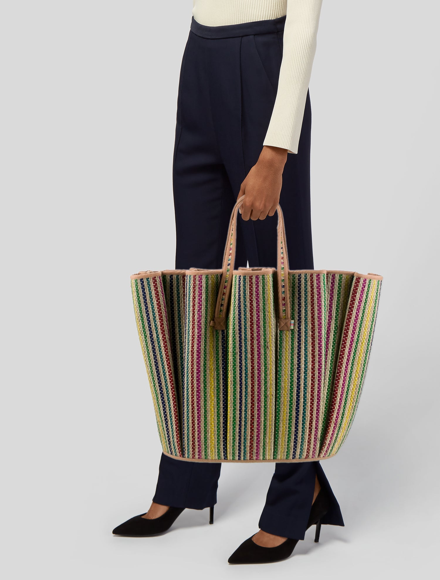 Lorna Murray Raffia Tote