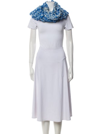 Loopy Mango Merino Wool Animal Print Scarf