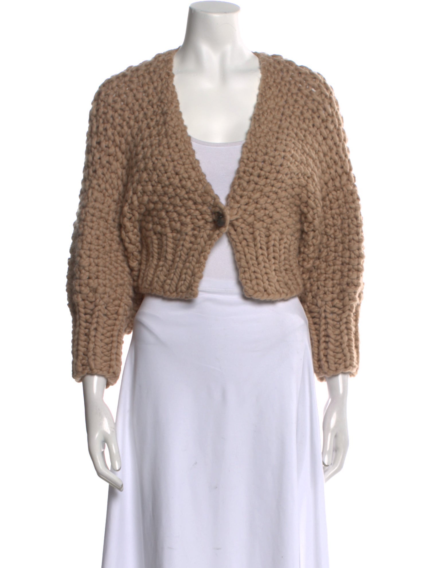 Loopy Mango Merino Wool V-Neck Sweater