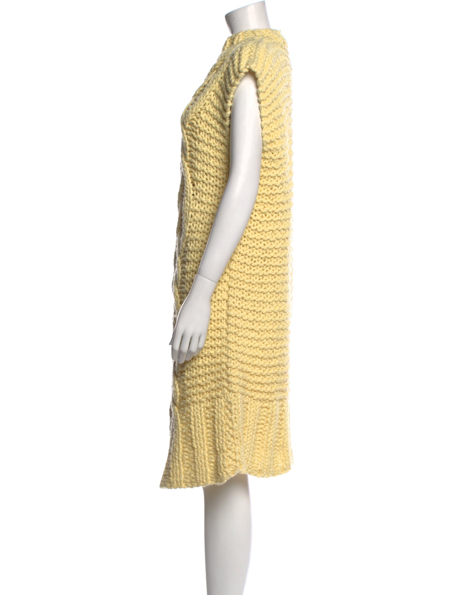 Loopy Mango Merino Wool Knee-Length Dress