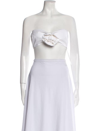 Lamarque Strapless Crop Top