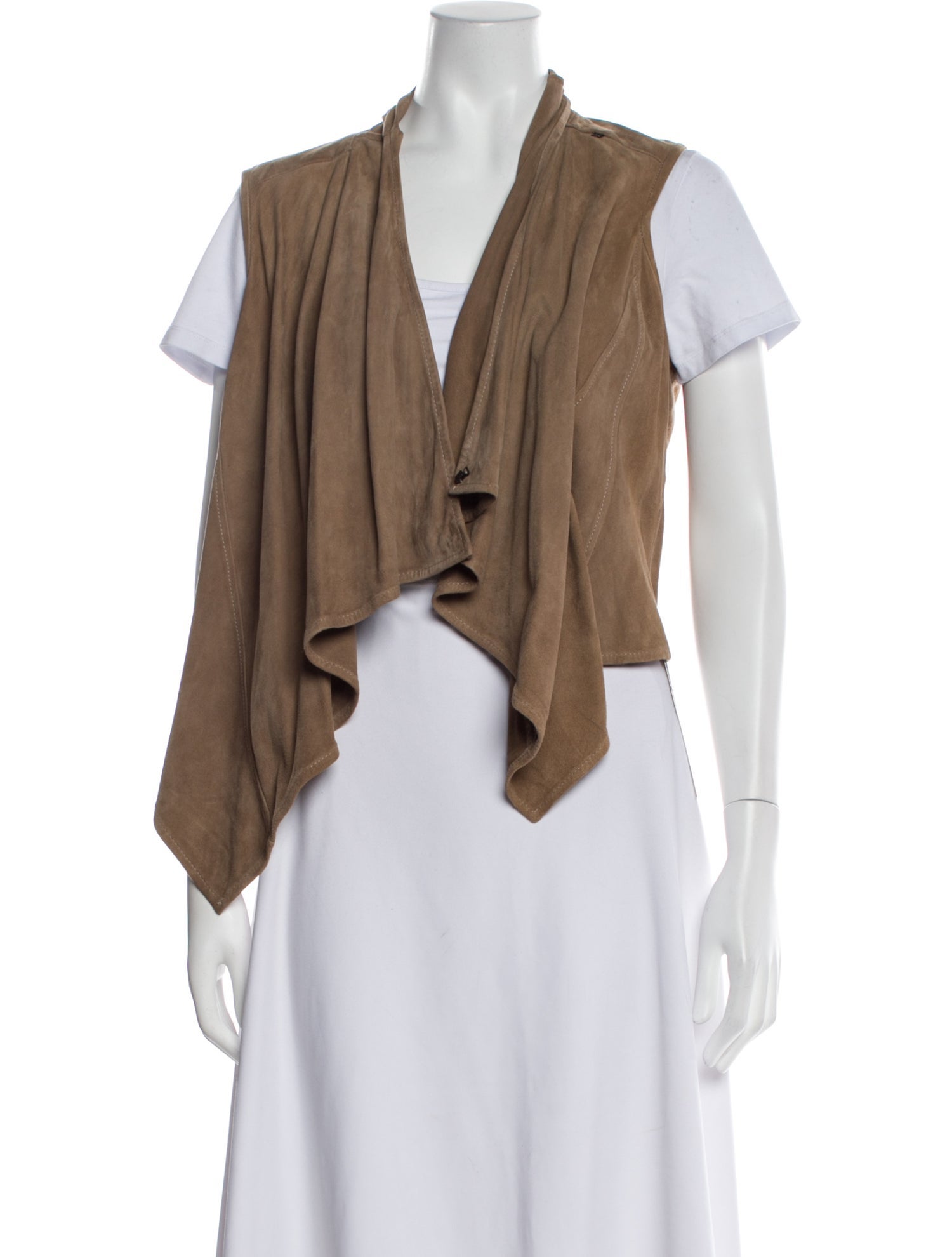 Lamarque Leather Vest w/ Tags