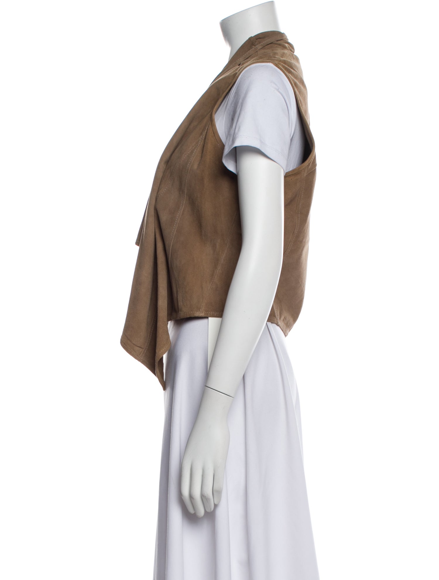 Lamarque Leather Vest w/ Tags