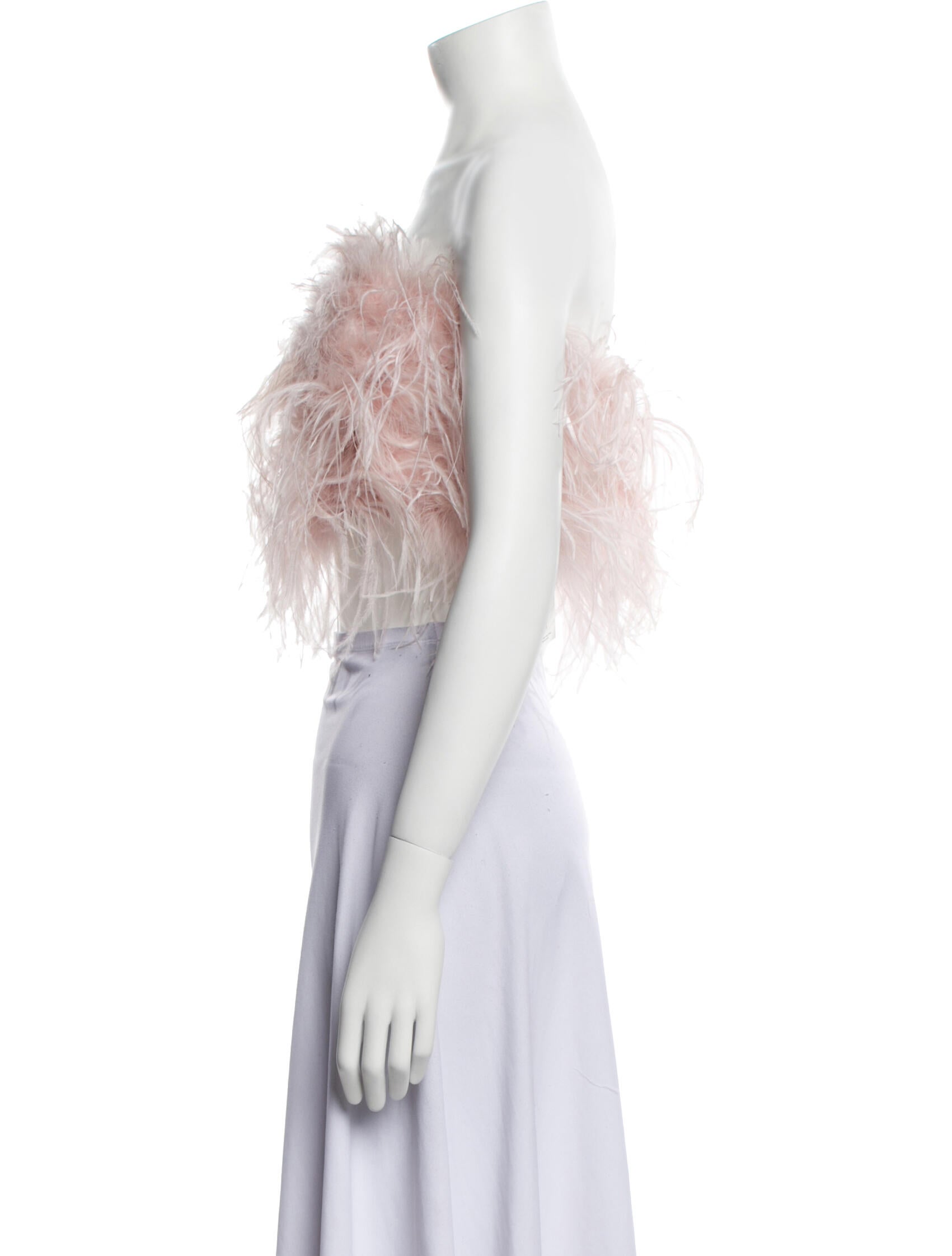 Lamarque Strapless Crop Top