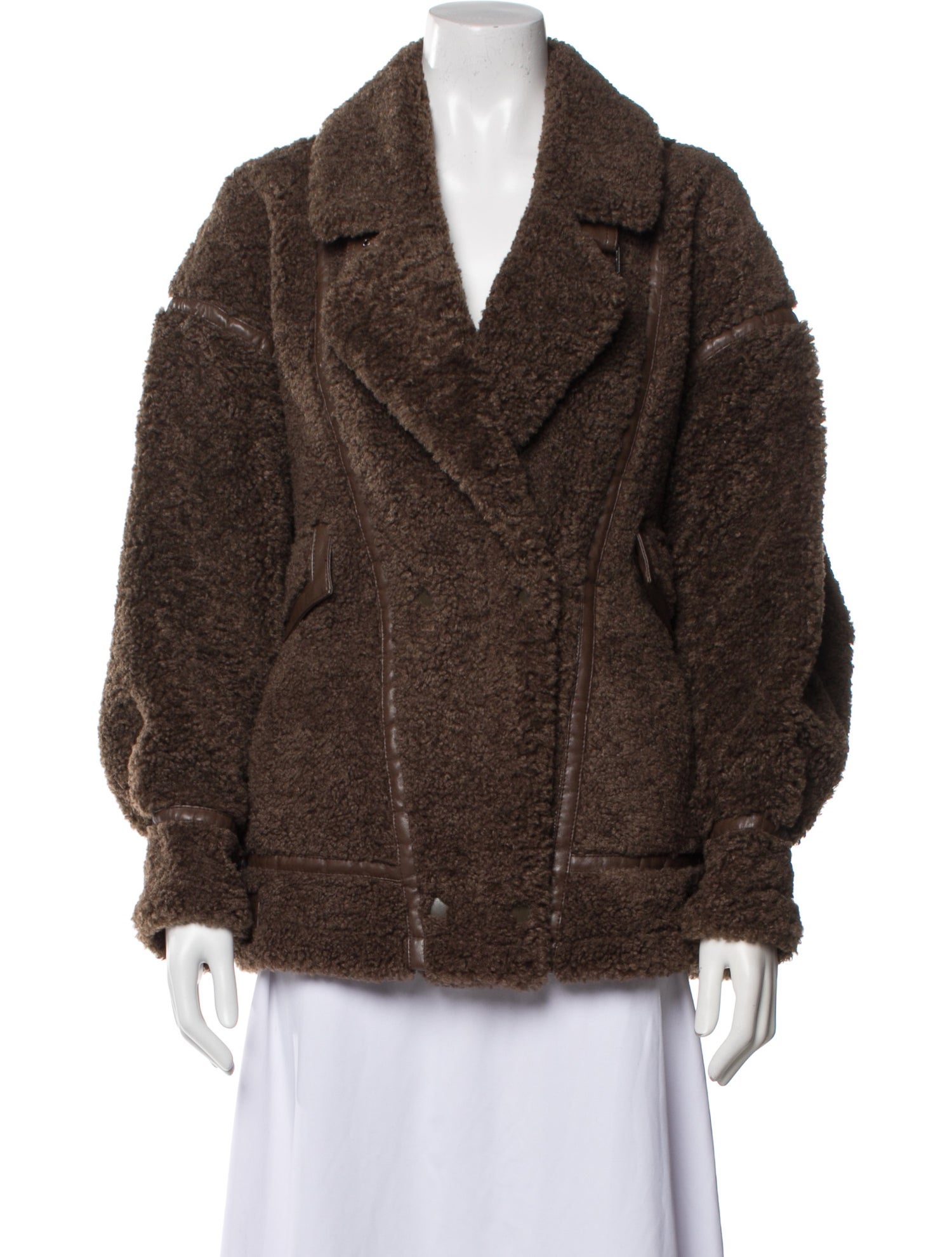 Lamarque Faux Fur Coat w/ Tags