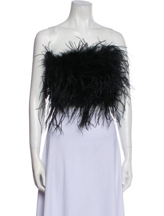 Lamarque Strapless Crop Top