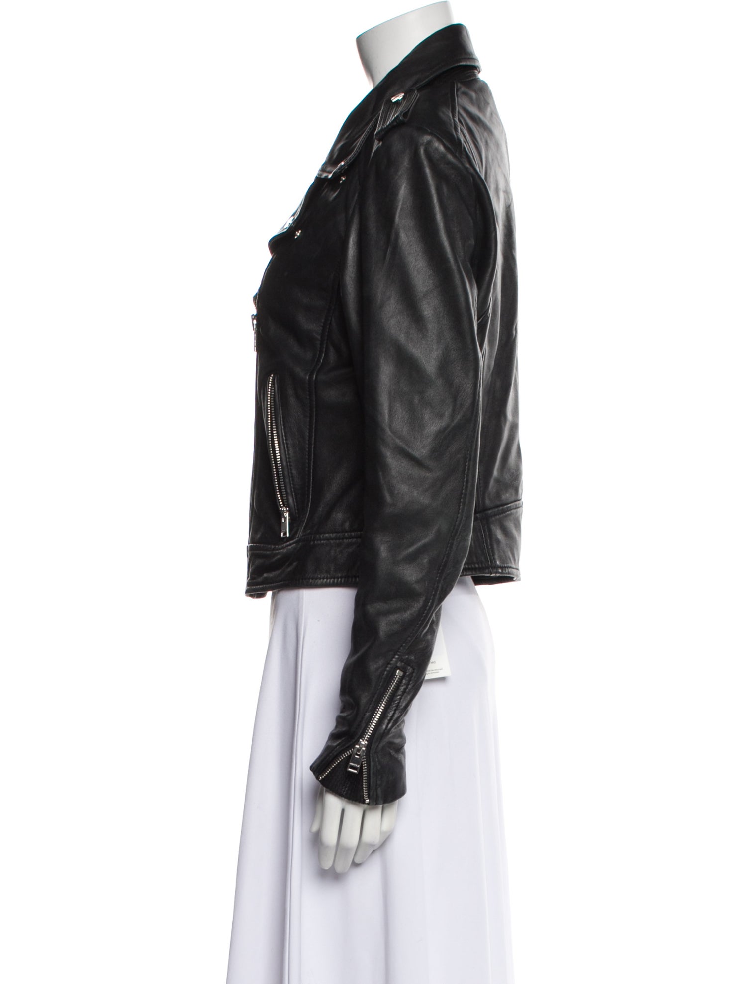 Lamarque Leather Biker Jacket