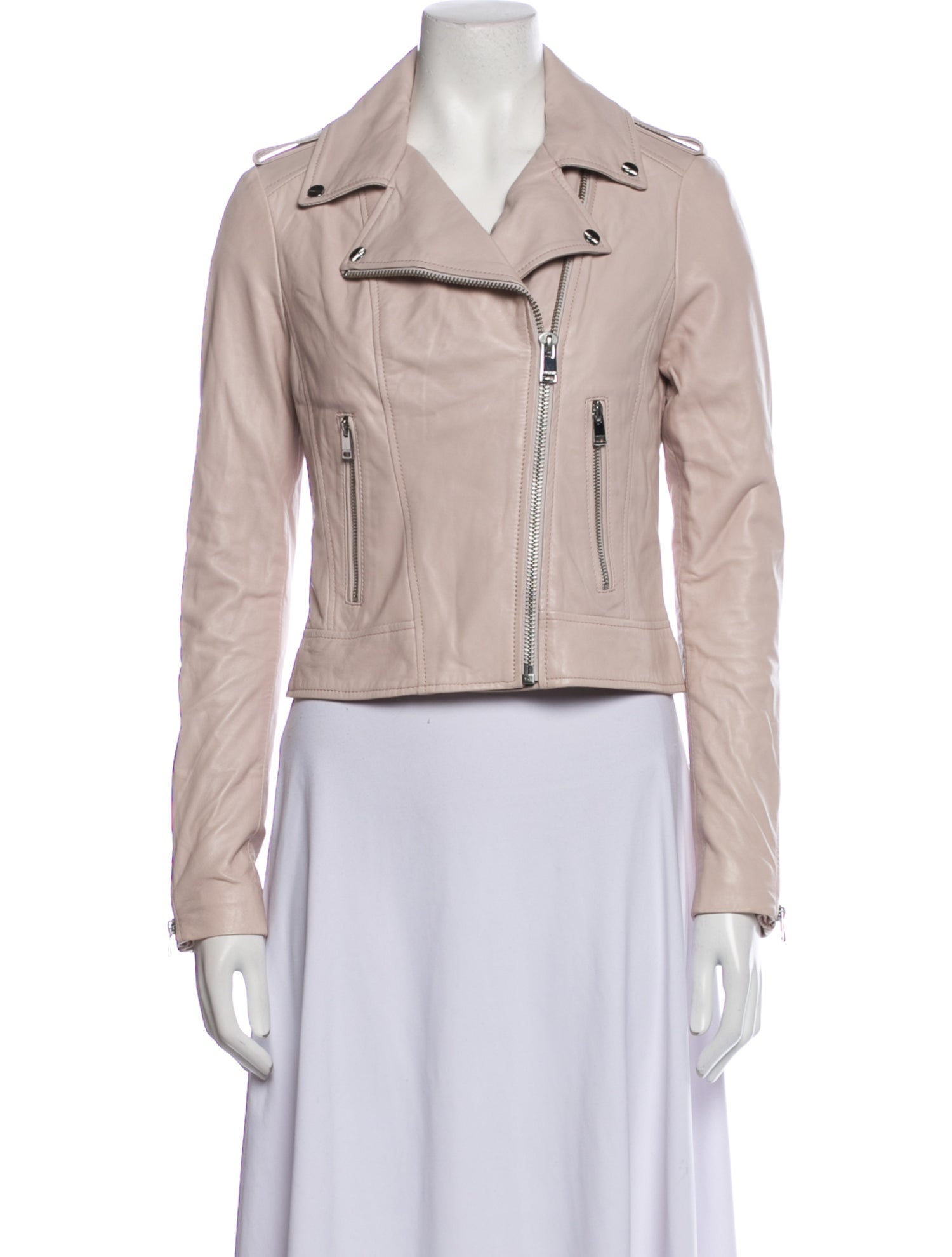 Lamarque Leather Biker Jacket