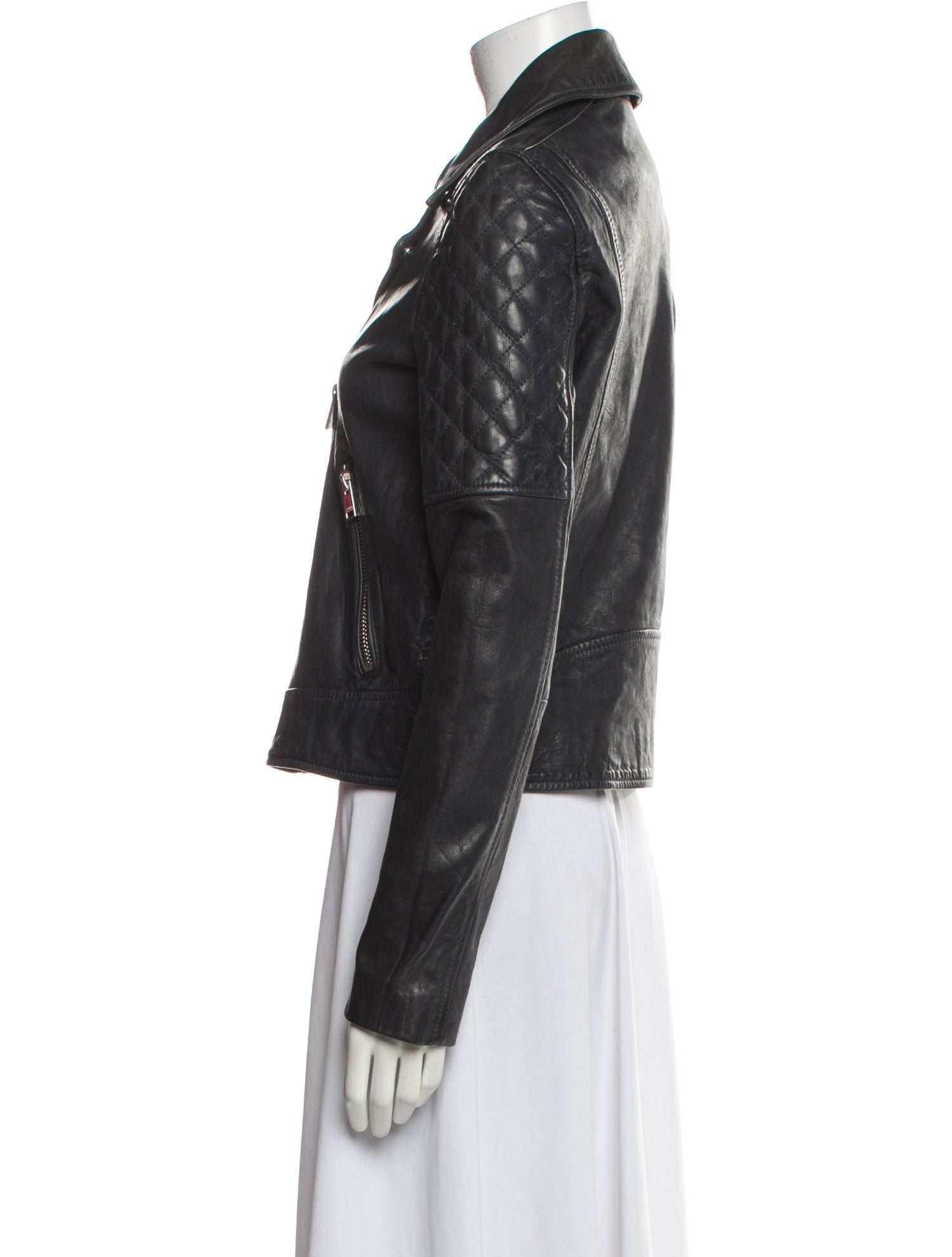 Lamarque Leather Biker Jacket