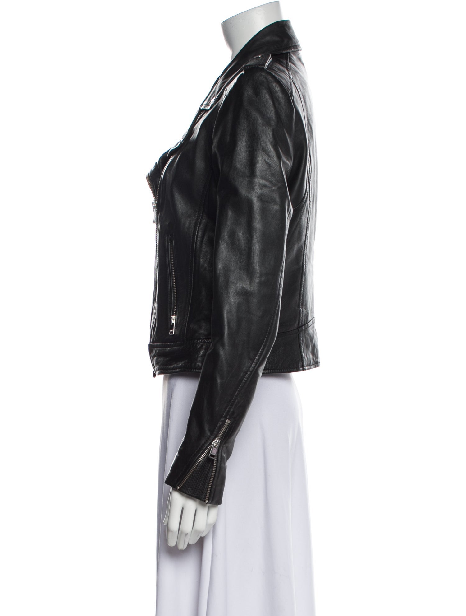 Lamarque Leather Biker Jacket