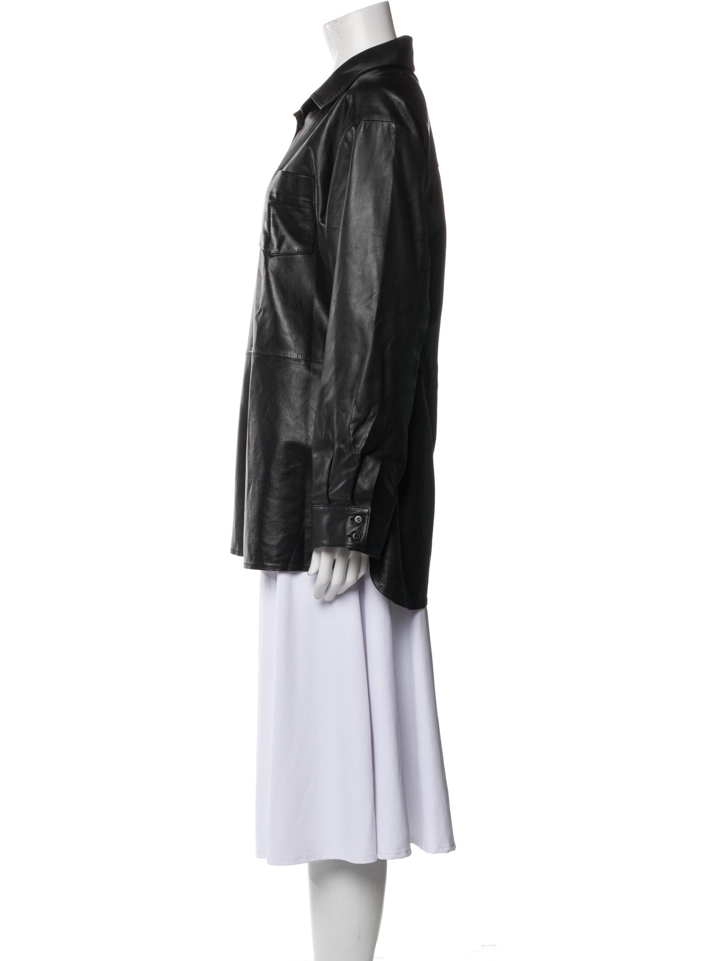 Lamarque Leather Coat w/ Tags