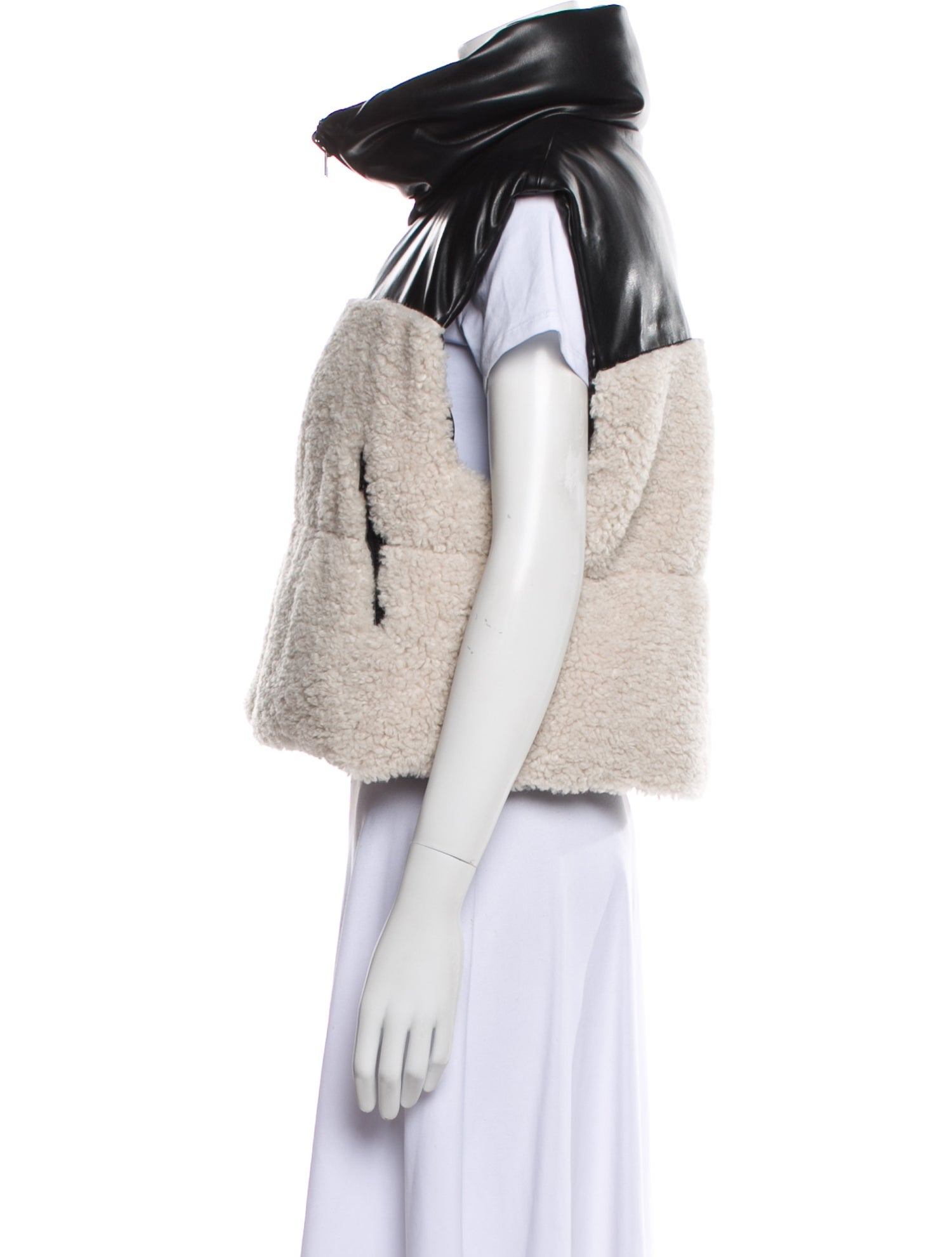 Lamarque Colorblock Pattern Vest