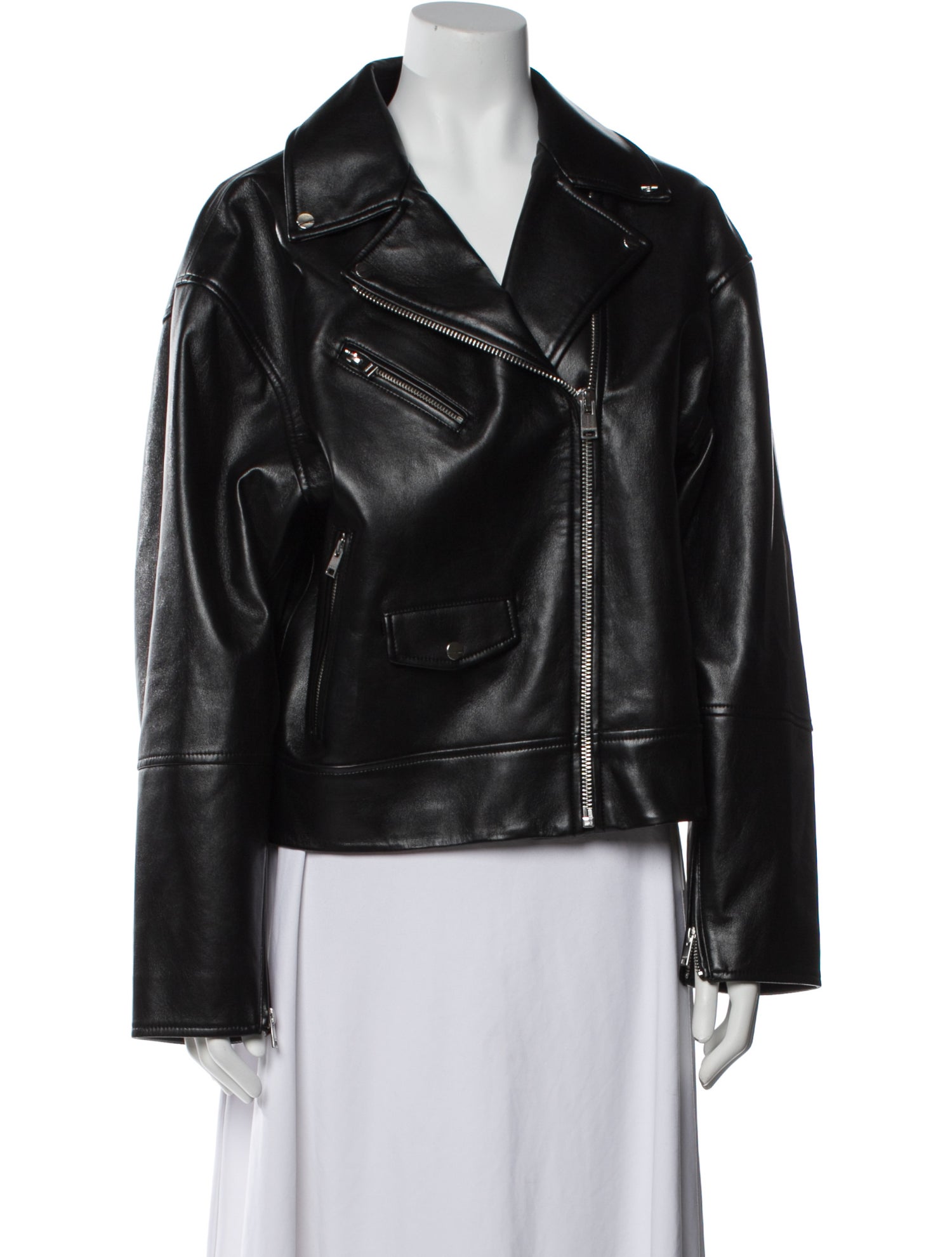 Lamarque Leather Biker Jacket
