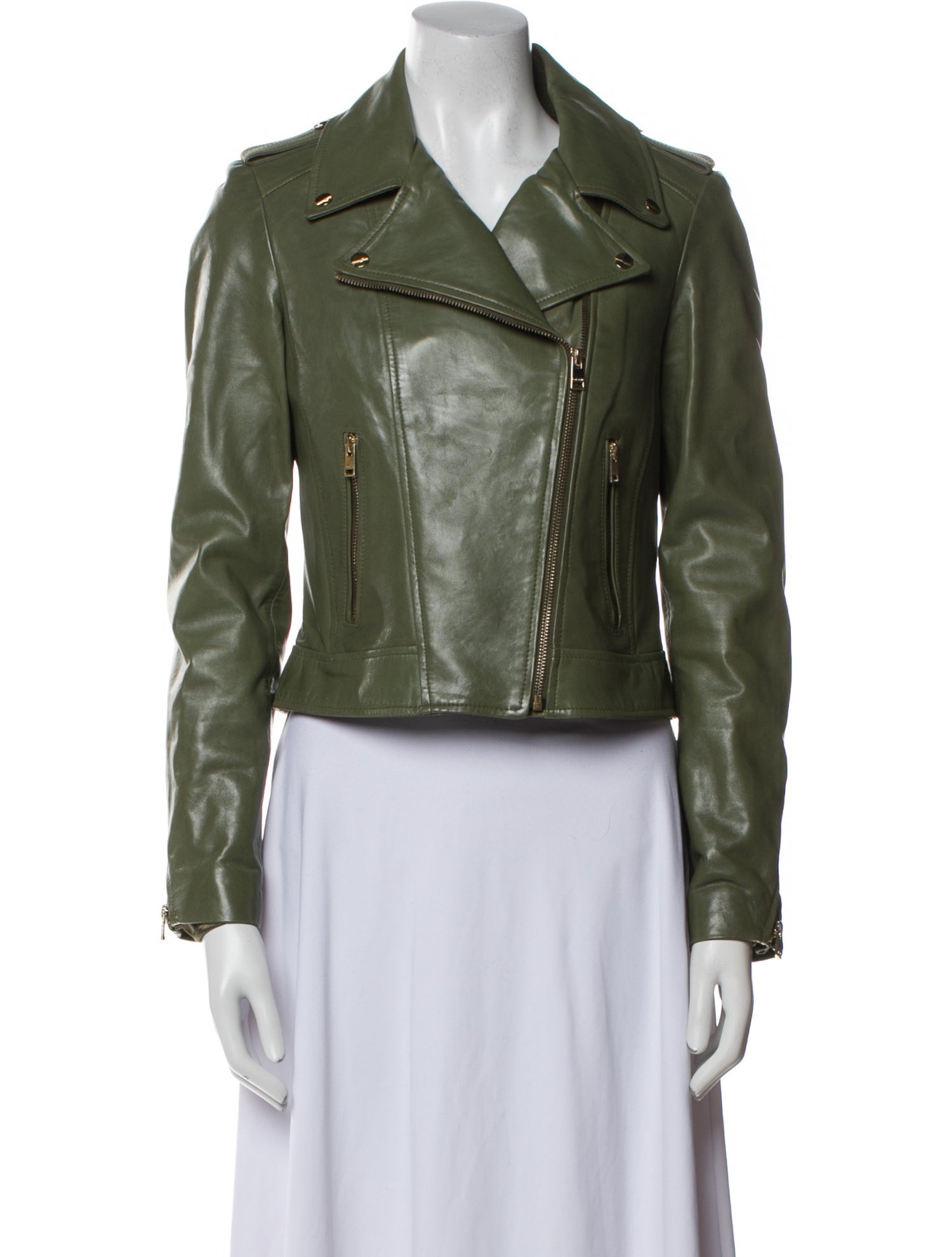Lamarque Leather Biker Jacket