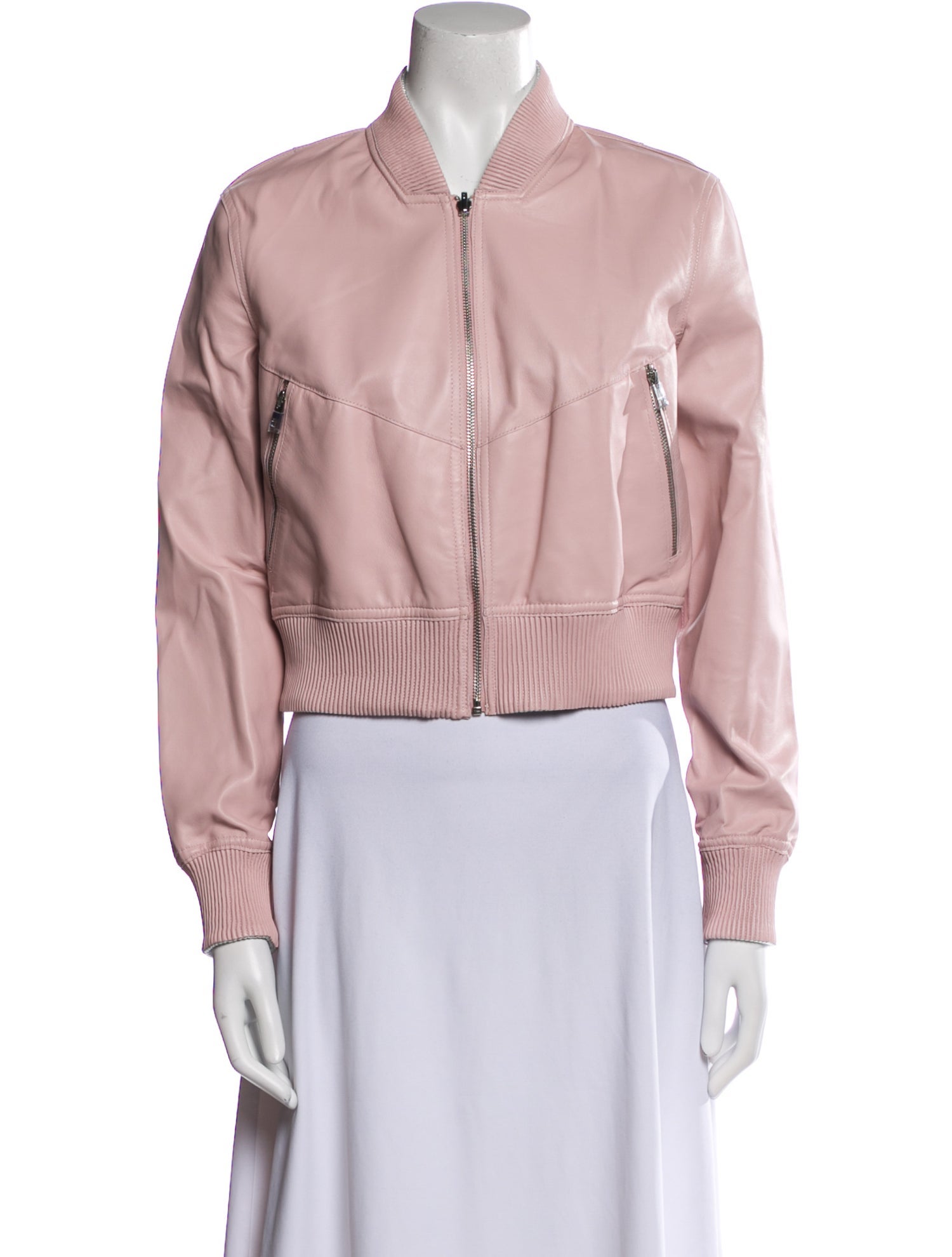 Lamarque Leather Bomber Jacket w/ Tags