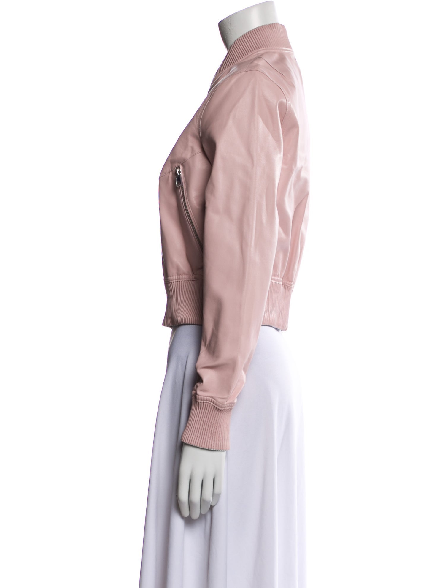 Lamarque Leather Bomber Jacket w/ Tags