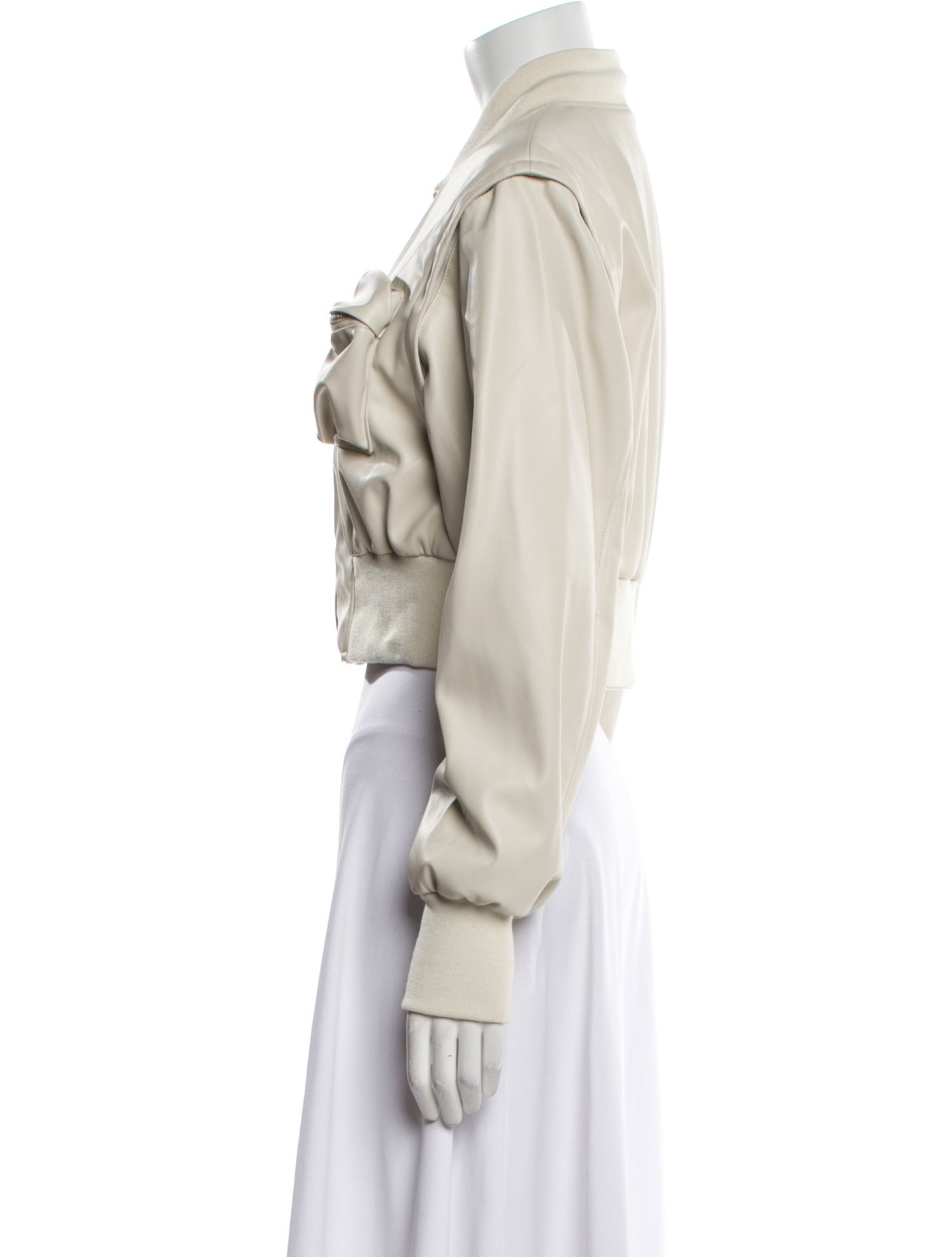 Lamarque Leather Bomber Jacket