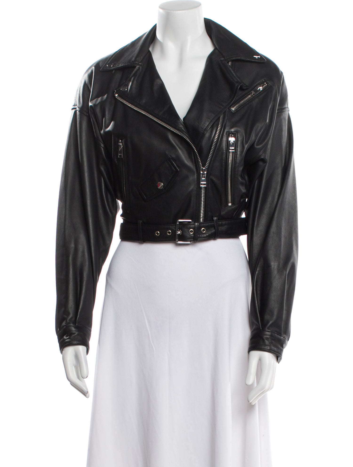 Lamarque Leather Biker Jacket