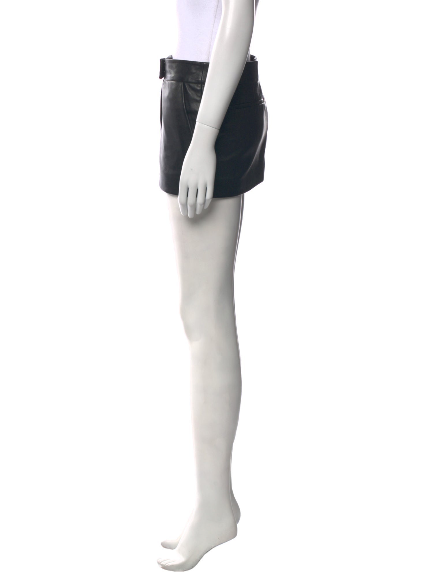 Lamarque Leather Mini Skirt