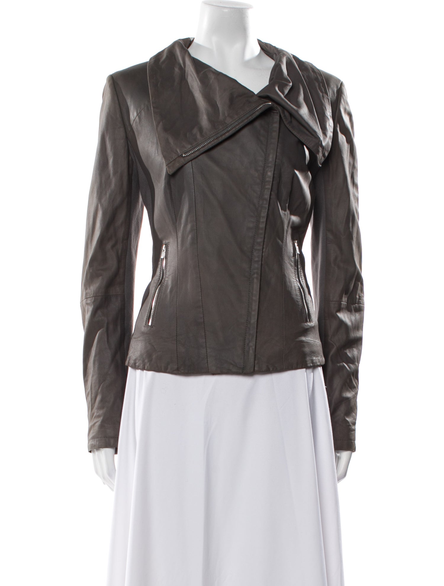 Lamarque Leather Biker Jacket