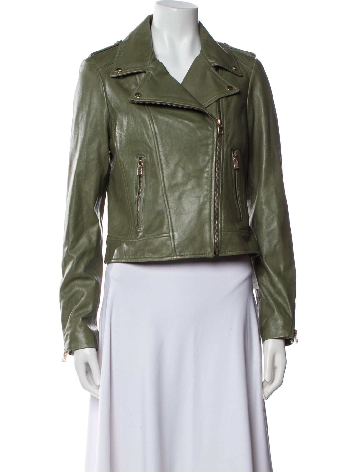 Lamarque Leather Biker Jacket w/ Tags