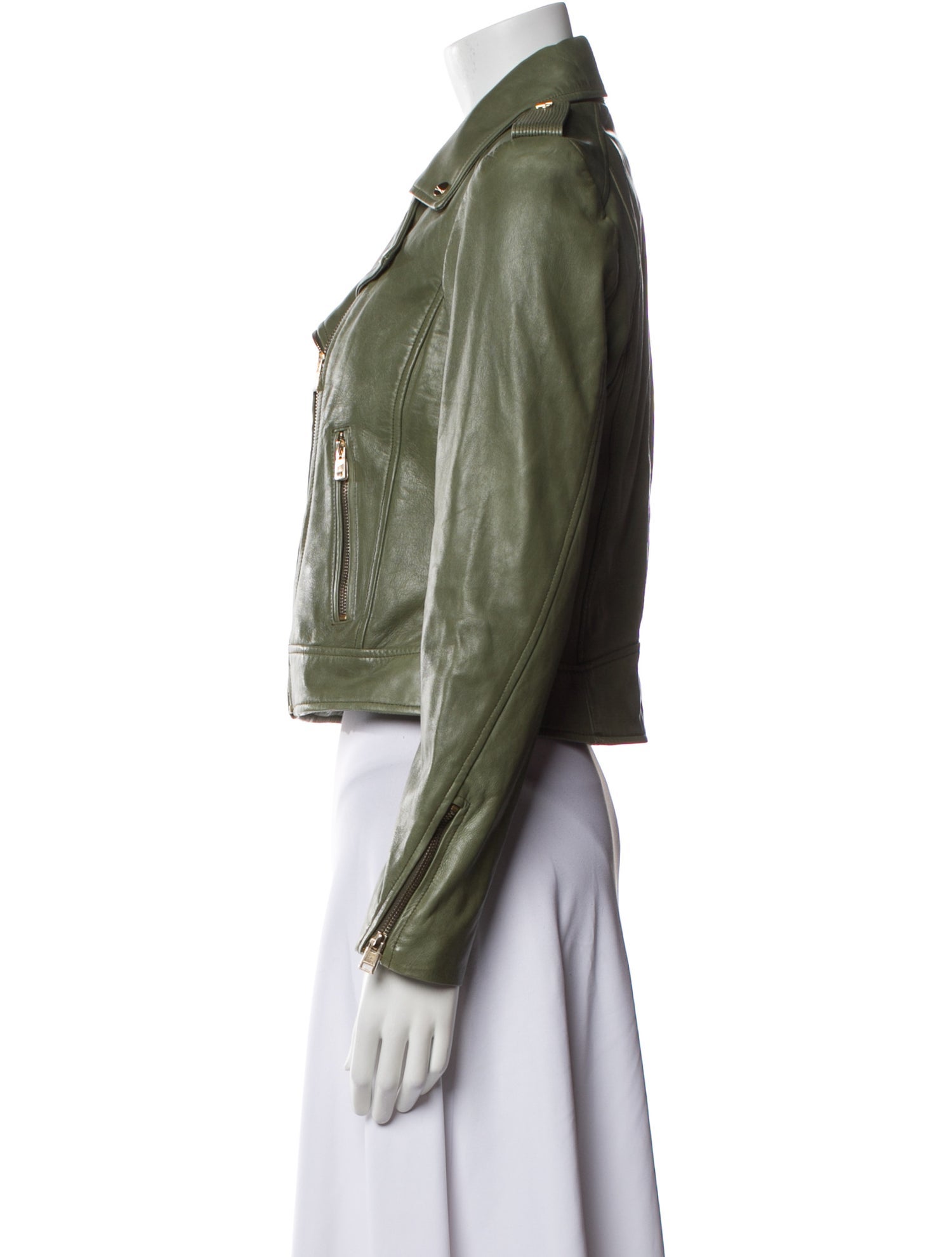 Lamarque Leather Biker Jacket w/ Tags