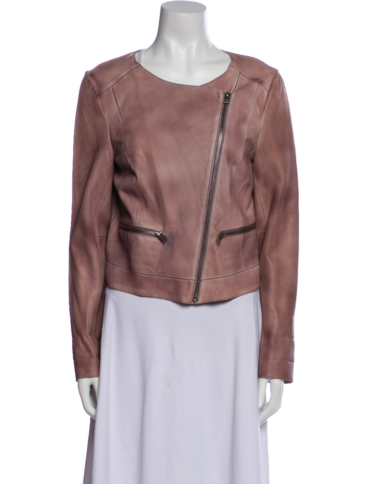 Lamarque Leather Biker Jacket