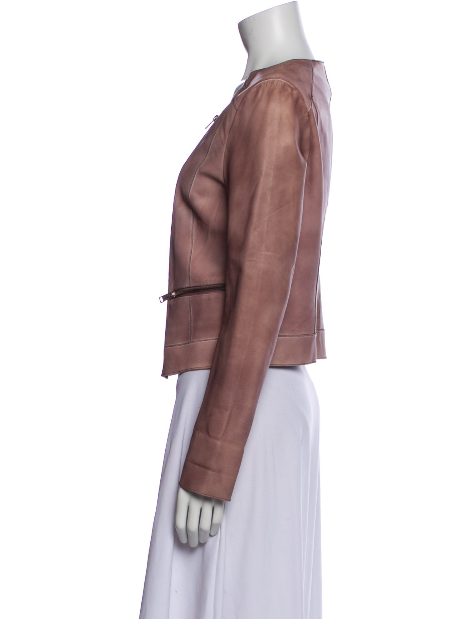 Lamarque Leather Biker Jacket