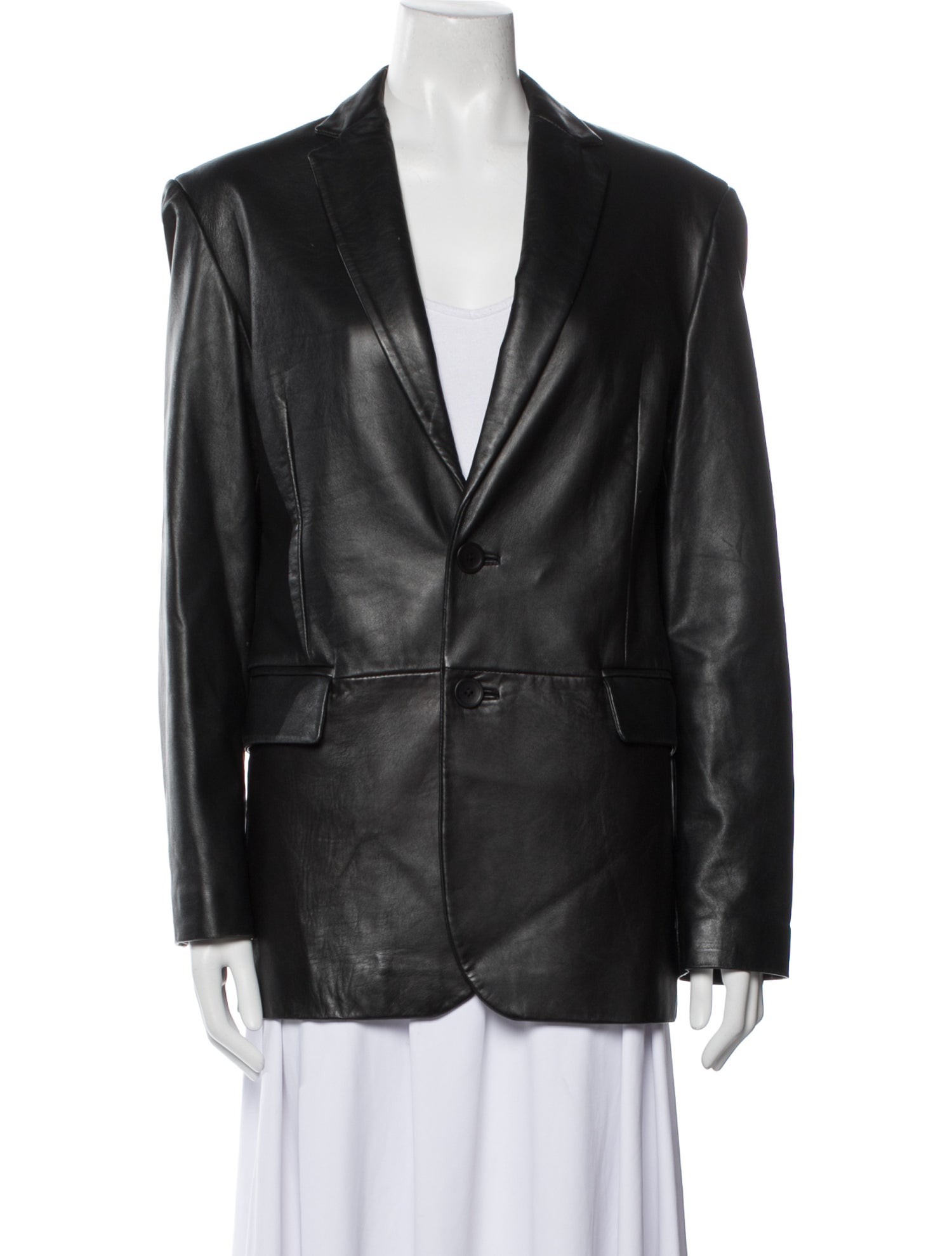 Lamarque Leather Blazer