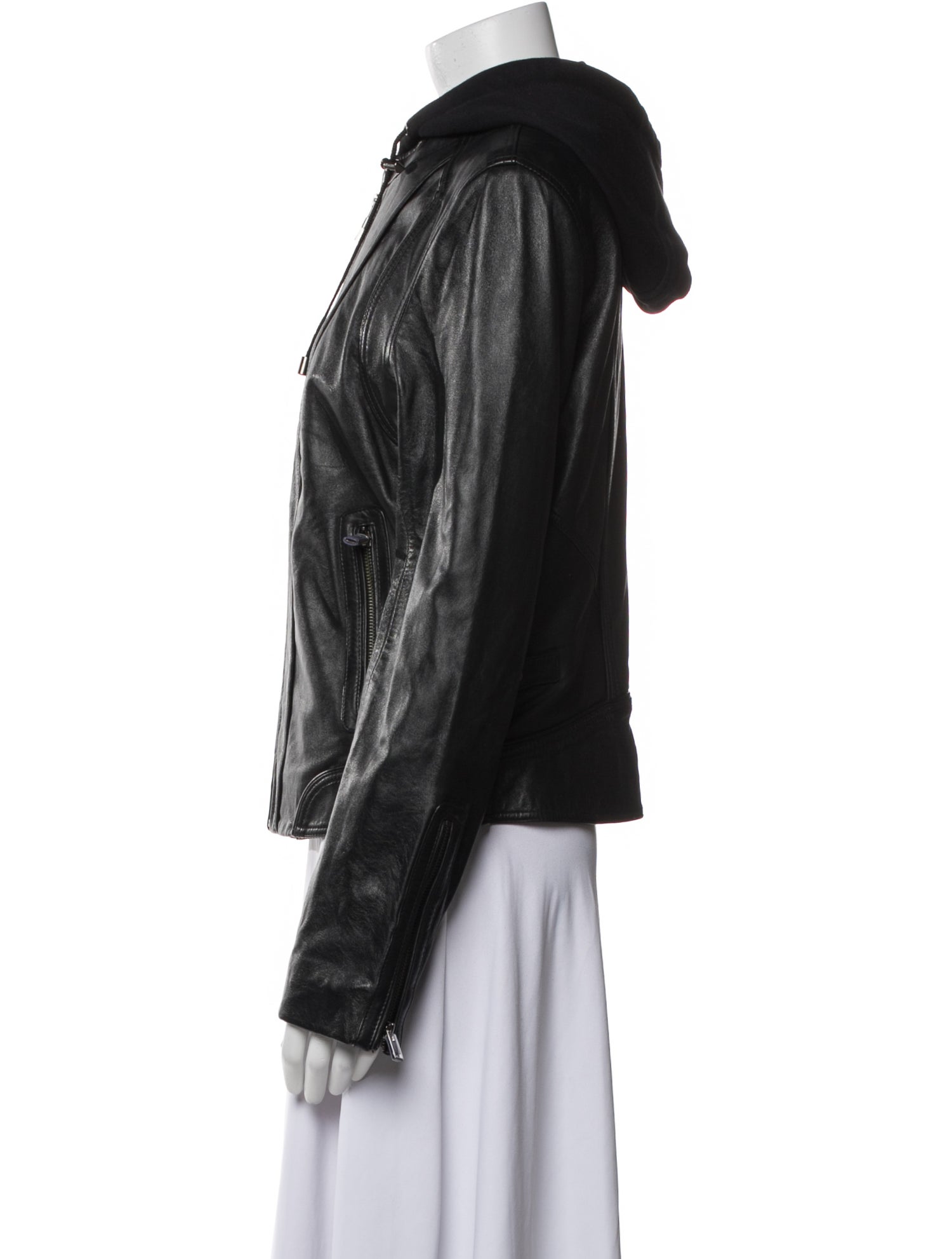 Lamarque Leather Biker Jacket