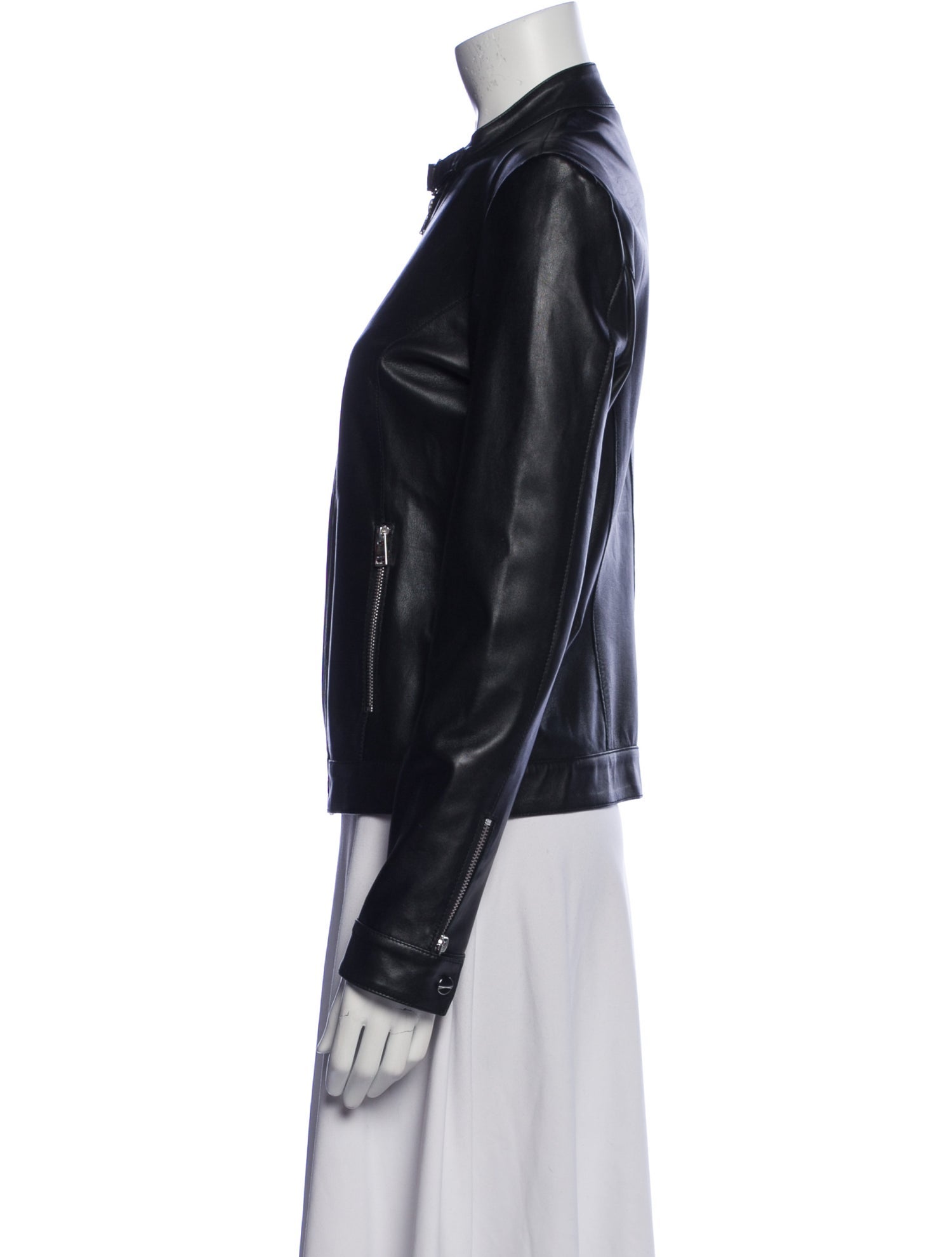 Lamarque Leather Biker Jacket